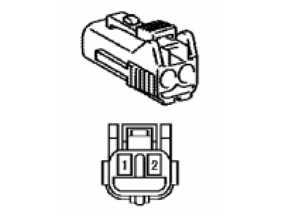 Toyota 82824-52130 Connector, Wiring Harness