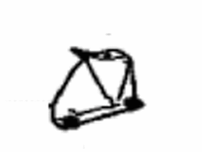 58158-WAA01 Toyota Insulator, Floor Heat, Front Illustration 1 of 1