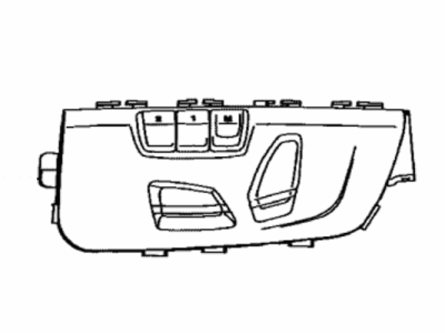 Toyota GR Supra Seat Switch - 84070-WAA05