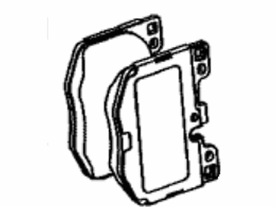 Toyota GR Supra Brake Pad Set - 04465-WAA02