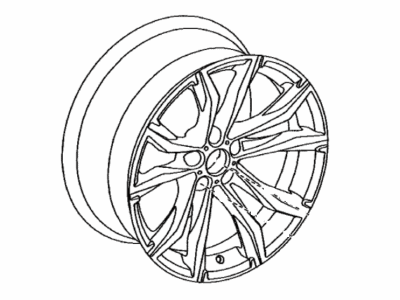 Toyota 42611-WAA10 Wheel,  Disc