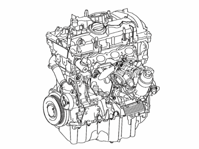Toyota 19000-WAA08 Engine Assy,  Partial