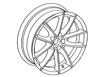 Toyota 42611-WAA13 Wheel,  Disc