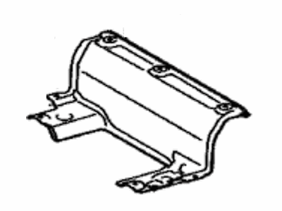 Toyota 58327-WAA01 Insulator,  Main Muffler Heat