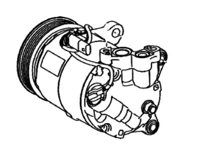 Toyota GR Supra A/C Compressor - 88310-WAA01