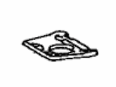 58562-WAA01 Toyota Insulator, Front Floor Heat Illustration 1 of 1