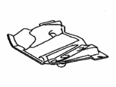 Toyota 35151-WAA01 Cover, Transmission Housing Under (ATM)