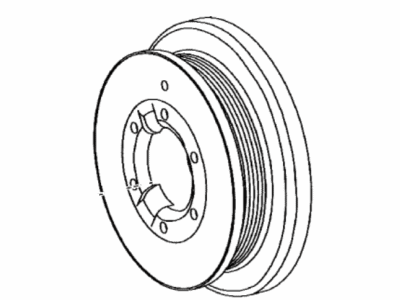 Toyota GR Supra Harmonic Balancer - 13470-WAA01