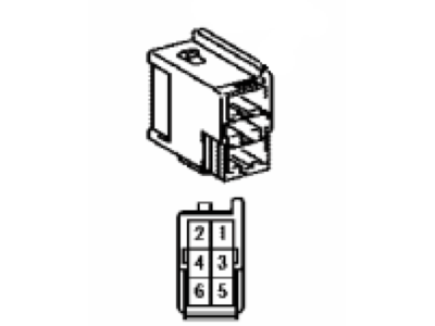 Scion 90980-11011 Housing, Connector F
