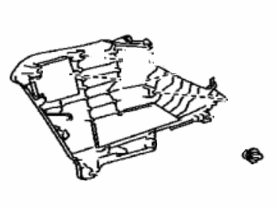 Toyota 62471-02340-B1 Garnish,  Roof Side,  Inner RH