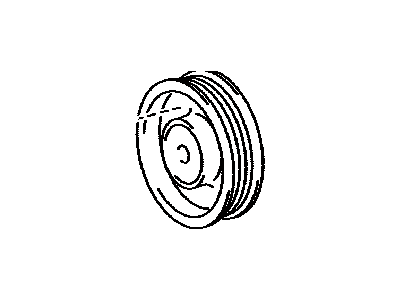 Toyota 16603-75010 Pulley Sub-Assy,  Idler