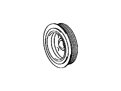 Toyota 13470-37041 Pulley,  Crankshaft