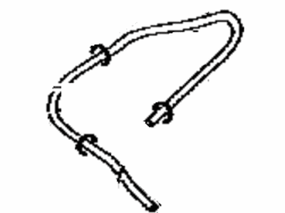 Toyota 90068-33069 Hose,  Windshield Washer (From Joint To Joint),  NO.2