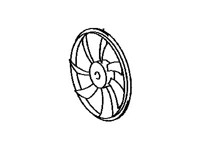 Toyota 16361-28180 Fan,  NO.2
