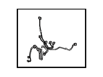 Toyota 82151-02J10 Wire, Front Door, Passenger Side