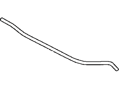 Toyota 16261-22111 Hose,  Water By-Pass,  NO.2