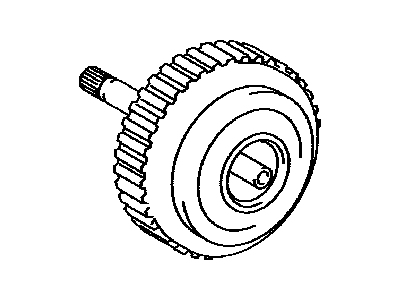 Toyota 35605-52010 Drum Sub-Assembly, Direct Clutch