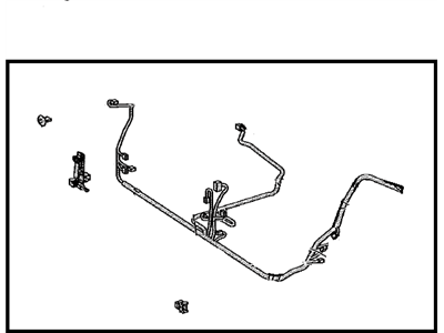 Toyota 82161-0ZA10 Wire, Floor 82161-0ZA10 Toyota Wire, Floor Illustration 1 of 1