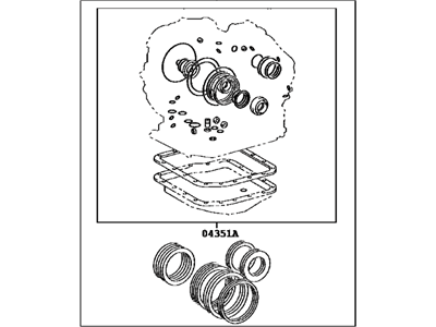 Scion 04352-12821 Kit,  Transaxle Overhaul(ATM)