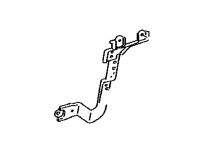 Toyota 82861-02040 Bracket,  Computer Integration,  NO.1