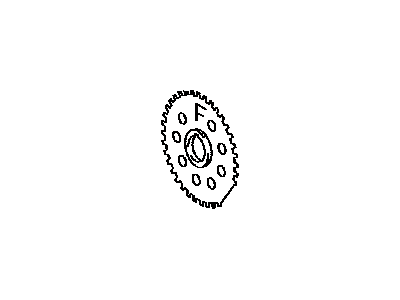Toyota 19315-0H010 Plate,  Crank Angle Sensor,  NO.1