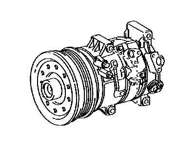 Toyota 88310-02710 Compressor Assy,  W/Pulley