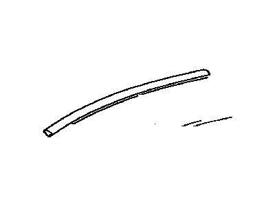 Toyota 75505-17020 Drip Molding
