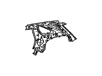 Toyota 61705-89104 Inner Panel