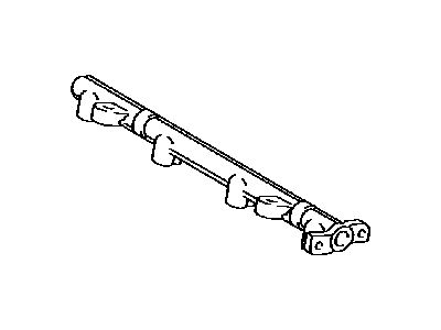 Toyota 23814-37050 Pipe Sub-Assy,  Fuel Delivery