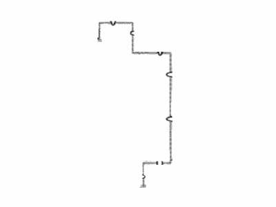 Toyota 47311-02540 Tube,  Front Brake,  NO.1