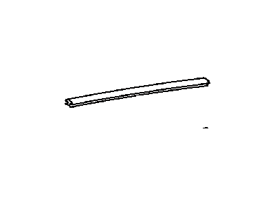Scion 75555-12160 Moulding,  Roof Drip Side Finish,  Center RH