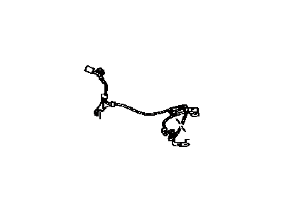 Toyota 89516-02130 Wire,  Skid Control Sensor