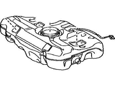 Toyota 77001-02351 Tank Assy,  Fuel
