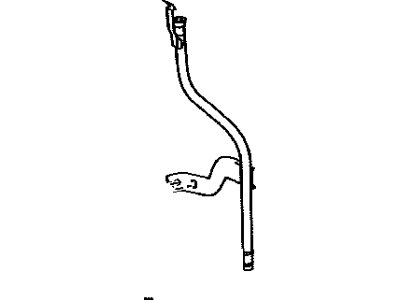 Toyota 35013-02060 Tube Sub-Assembly, Transmission Oil Filler