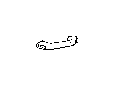Toyota 74610-10020-08 Grip Sub-Assembly, Assist, Front