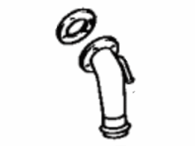 Toyota 77201-13080 Pipe Sub-Assembly, Fuel Tank Inlet