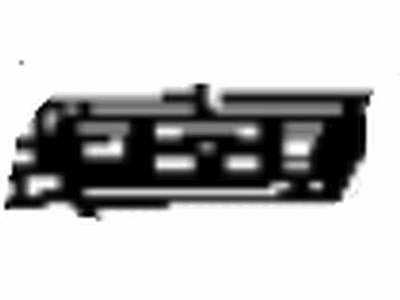 Toyota 75612-12120 Moulding, Front Fender, Outside Driver Side