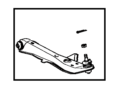 Toyota 48069-19075 Arm Sub-Assembly, Front Suspension, Lower Driver Side
