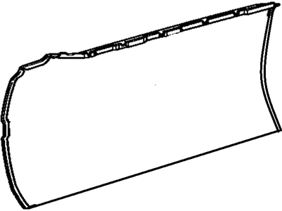 Toyota 67112-12901 Panel, Front Door, Outer Driver Side