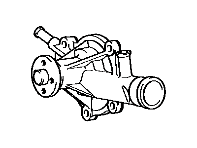 Toyota Corolla Water Pump - 16100-19036-84