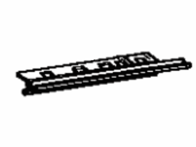 Toyota 61202-12060 Rail Sub-Assembly, Roof Side, Driver Side