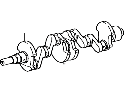 Toyota 13411-15021 Crankshaft