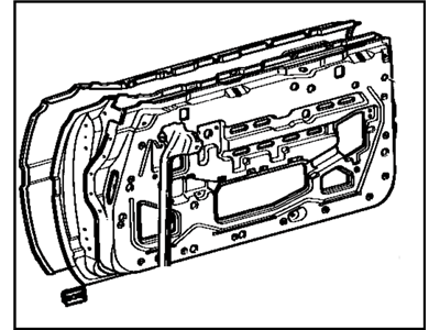 Toyota 67001-12511 Panel Sub-Assembly, Front Door, Passenger Side
