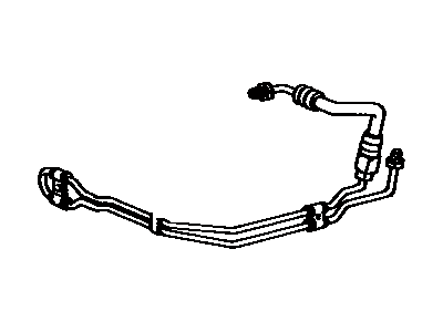 Toyota 44410-12022 Tube Assembly, Pressure Feed