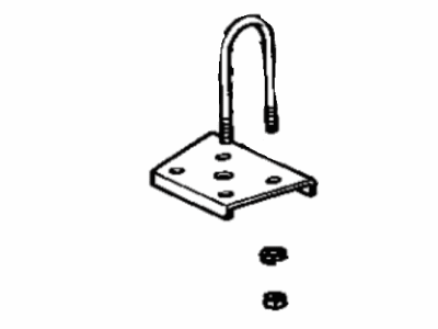 Toyota 90118-10183 Bolt, U(For Rear Spring)
