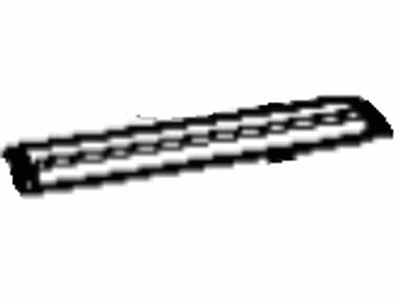 Toyota 75647-12010 Moulding, Quarter Window, Outside Lower Passenger Side