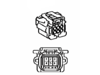 Toyota 82824-78020 Connector, Wiring Harness
