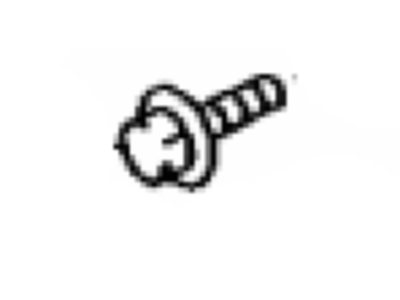 Toyota 91611-G0616 Bolt, With Washer