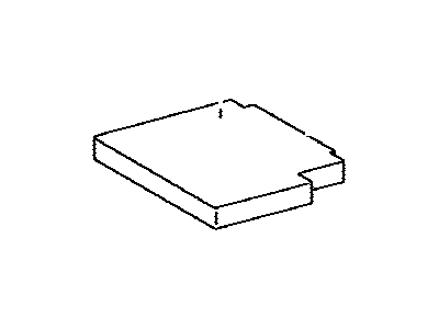Toyota 71647-42030 Protector,  Rear Seat Cushion Edge