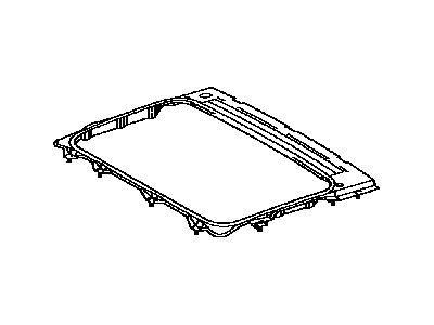 63142-0R901 Toyota Reinforcement, Roof Panel Illustration 1 of 1